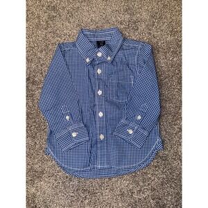 BabyGap Button-Up Long‎ Sleeve Shirt